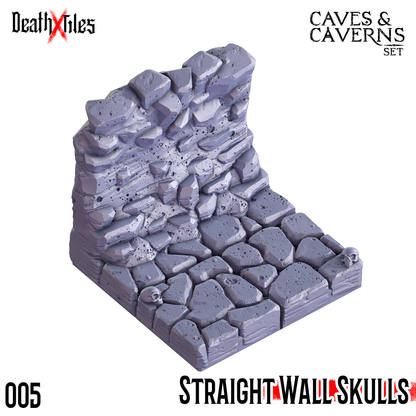 Straight Wall Skulls