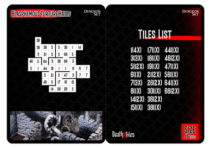 Blasphemous Torture Halls Map Pack