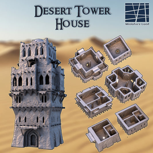 Desert Tower House 1