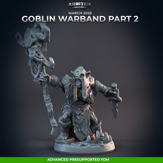 Goblin Warband Part 2: Goblin Shaman Caster 1 Option 1