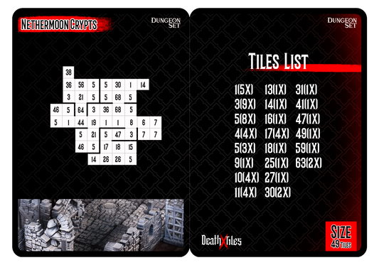 Nethermoon Crypts Map Pack