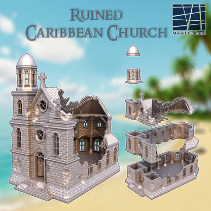 Ruined Caribbean Church 1