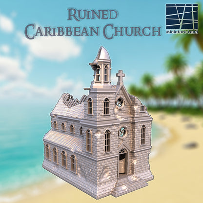 Ruined Caribbean Church 2