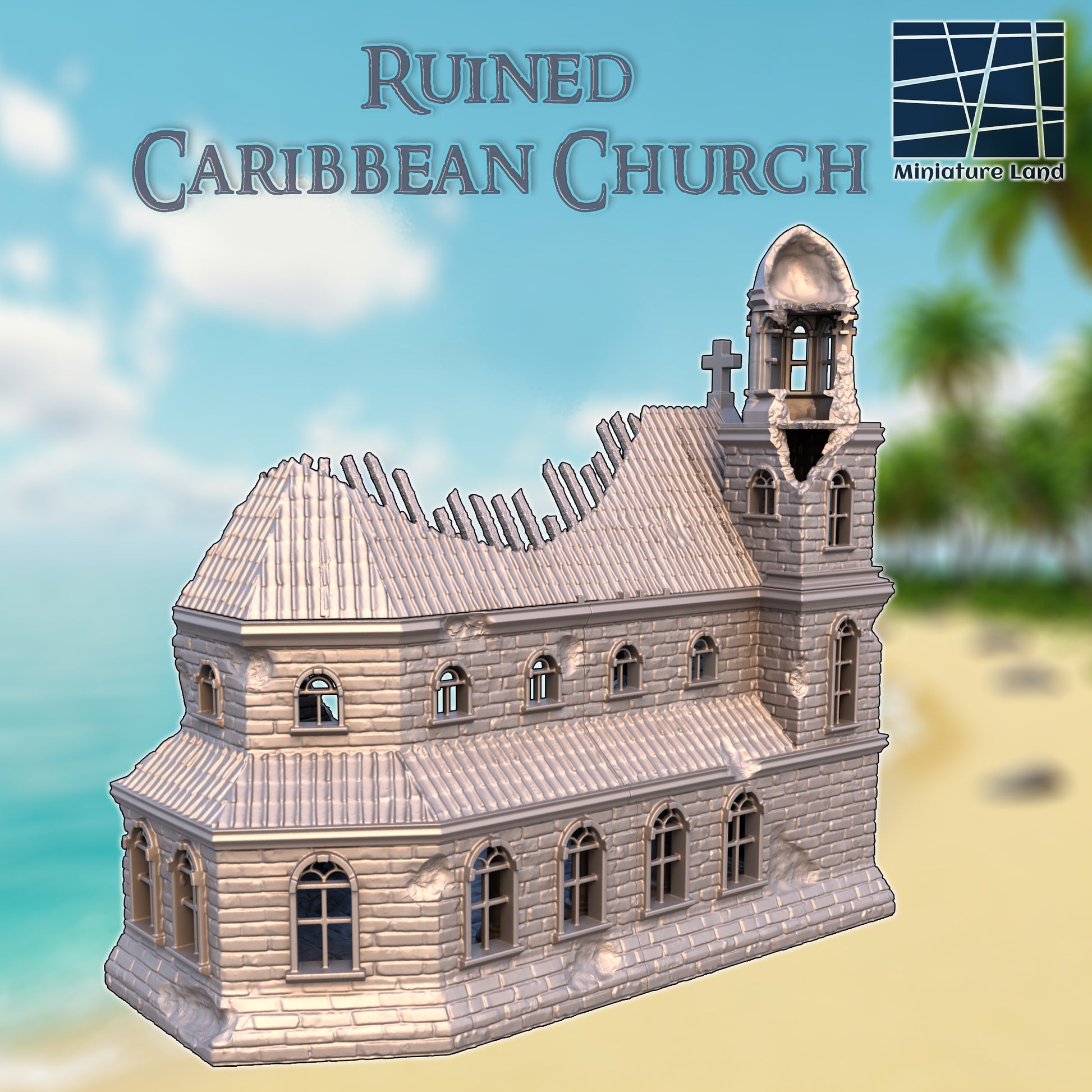 Ruined Caribbean Church 3