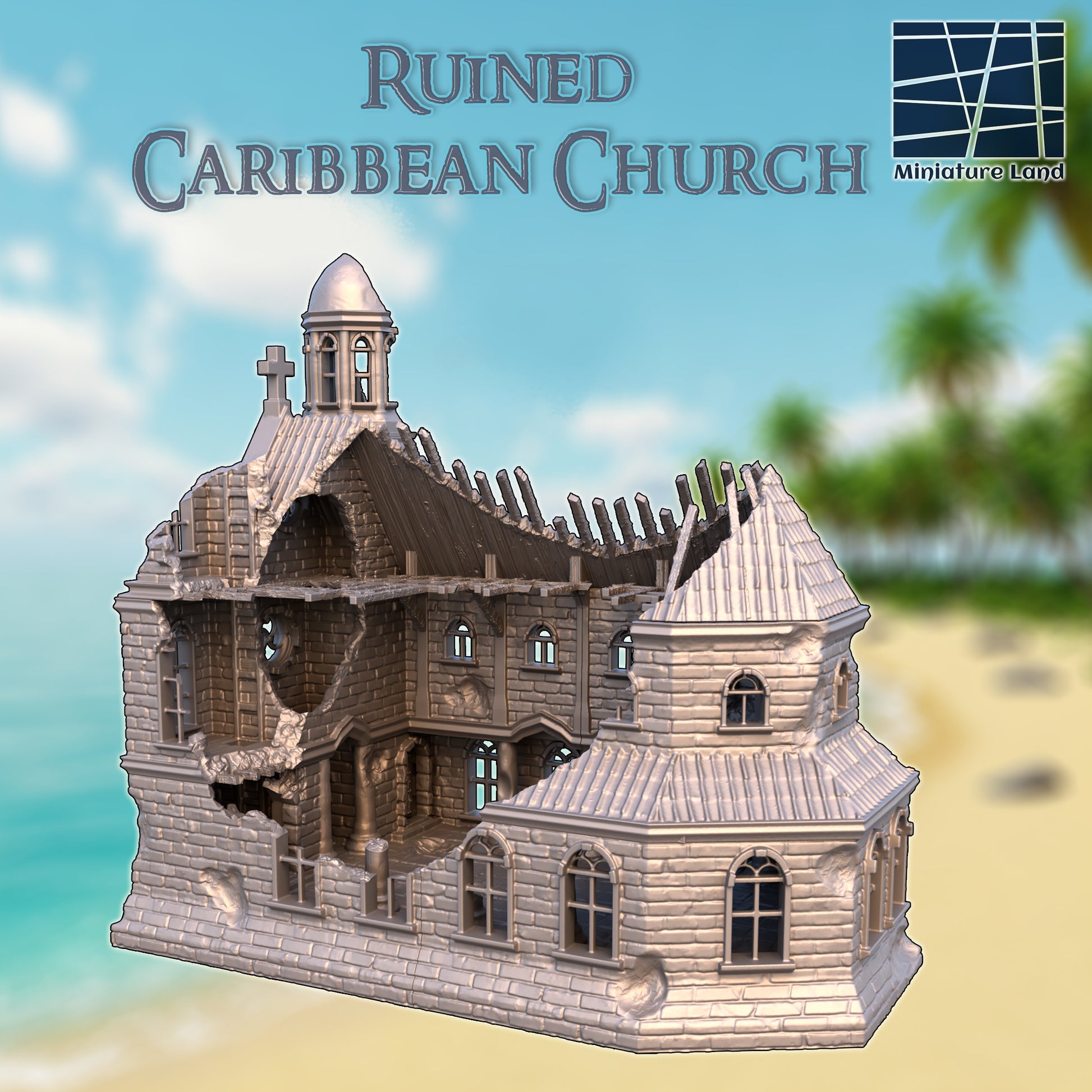 Ruined Caribbean Church 4