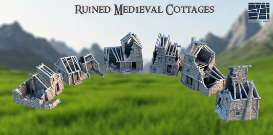 Ruined Medieval Cottages 1