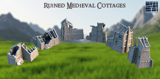 Ruined Medieval Cottages 2