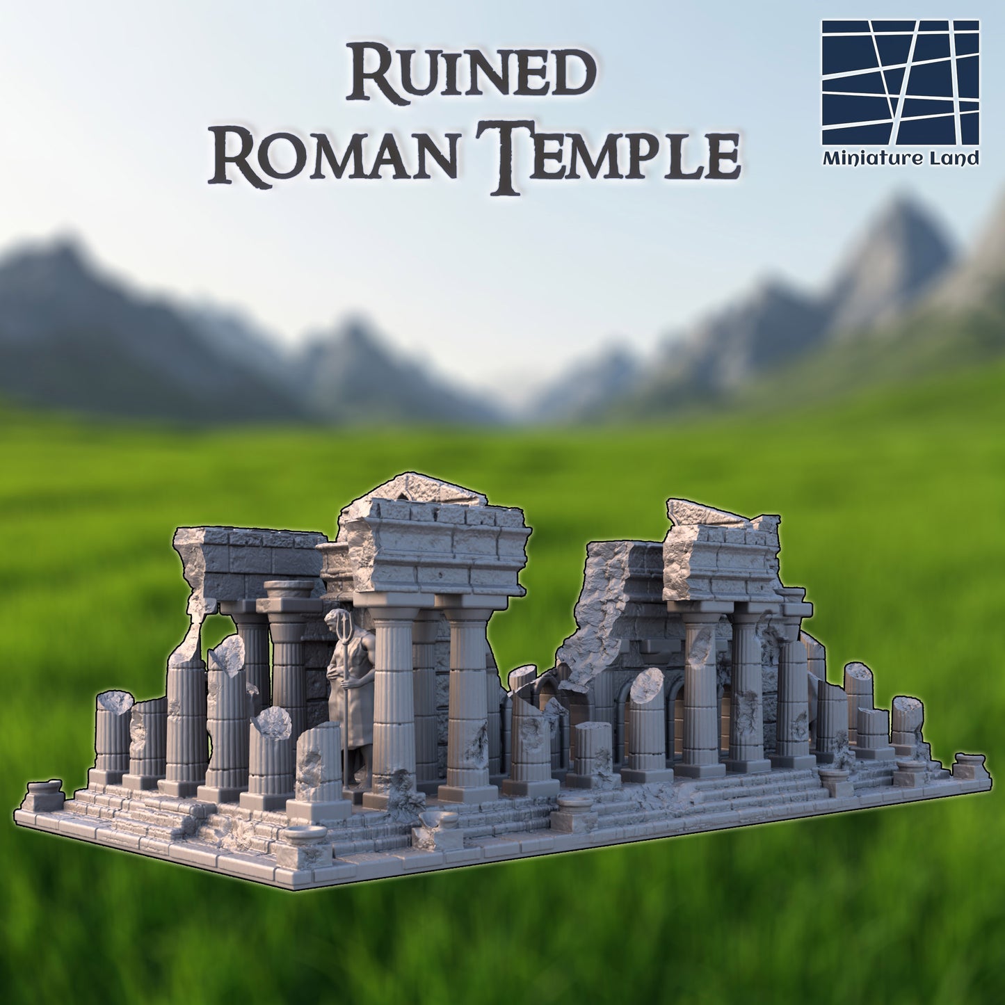 Ruined Roman Temple 3