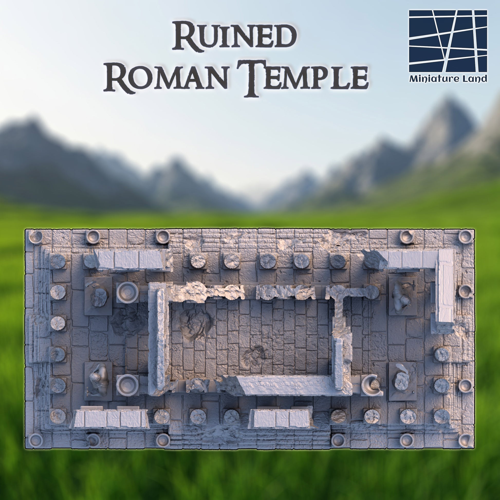 Ruined Roman Temple 5